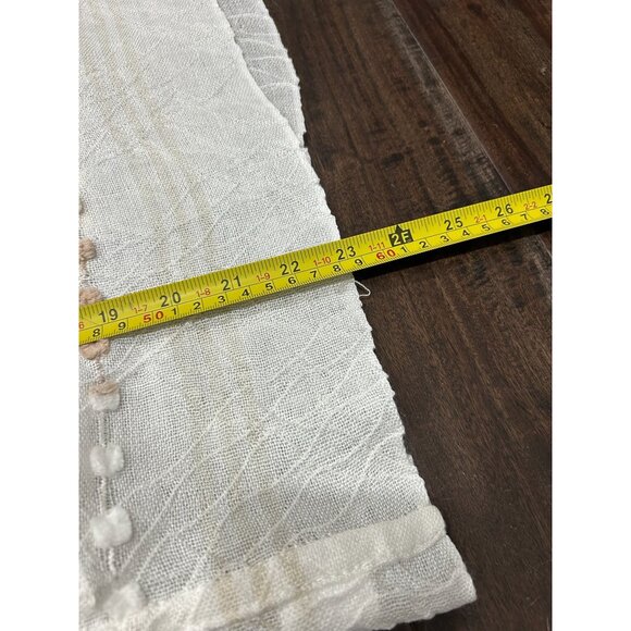 Icing Infinity Scarf  One Size Beige White Neutral Lightweight Acrylic Blend NWT - Picture 6 of 10